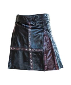 Steampunk-Leather-Kilt