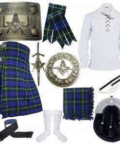 Campbell Of Argyll Tartan Outfit