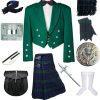 Prince Charlie Blackwatch Kilt Outfit