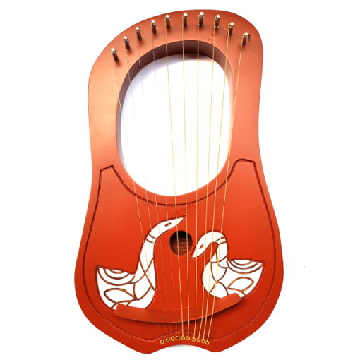 Professional New Dock Pair 10 Strings Lyre harp