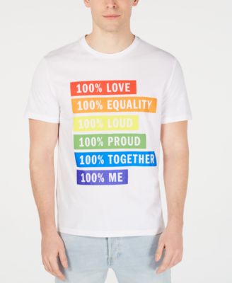 White LGBT T Shirt