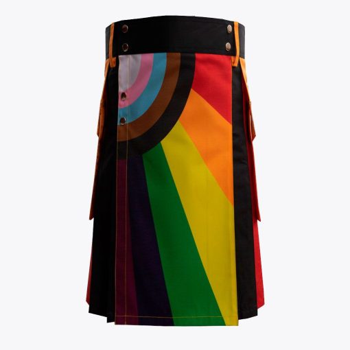 New Fashion Rainbow kilt For Men